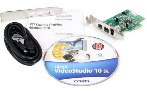 StarTech.com Carte Adaptateur PCI Express vers 3 Ports FireWire - Faible Encombr