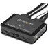 StarTech.com Commutateur KVM à 2 ports USB 4K 60 Hz DisplayPort avec câbles inco