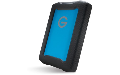 G-Technology ArmorATD disque dur externe 4000 Go Noir, Bleu