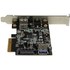 StarTech.com Carte contrôleur PCI Express à 2 ports USB 3.1 (10 Gb/s) - 1 extern