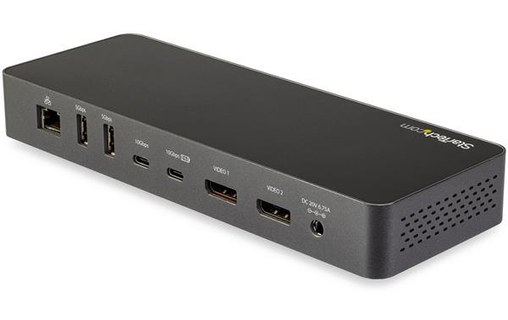StarTech.com Station d'accueil Thunderbolt 3 compatible ordinateur portable USB-