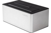 Freecom mDOCK 3.0 USB 3.2 Gen 1 (3.1 Gen 1) Type-A Noir, Argent