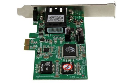 StarTech.com Carte réseau PCI Express à 1 port fibre optique Gigabit Ethernet Mu