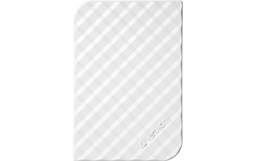 Verbatim Disque dur portable USB Store 'n' Go 3.0, 1 To - Blanc