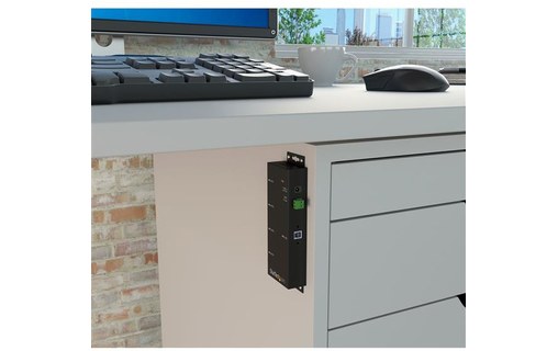 StarTech.com Hub USB 3.0 industriel à 4 ports - Montable