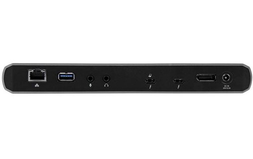 StarTech.com Station d'accueil Thunderbolt 3 double 4K pour ordinateur portable