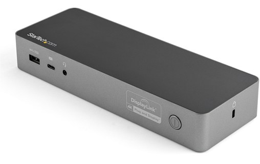 StarTech.com Station d'accueil USB Type-C/A à double affichage avec Power Delive