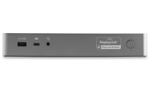 StarTech.com Station d'accueil USB Type-C/A à double affichage avec Power Delive