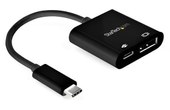 StarTech.com CDP2DP14UCPB adaptateur graphique USB 7680 x 4320 pixels Noir