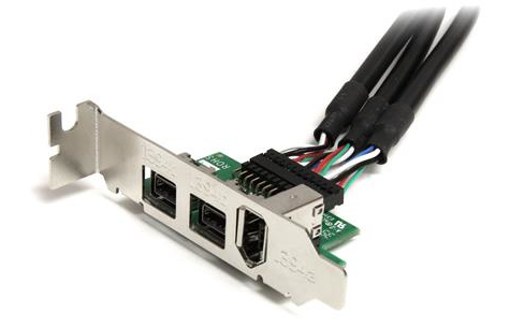 StarTech.com Carte FireWire Mini PCI Express 1394 2b 1a 3 ports