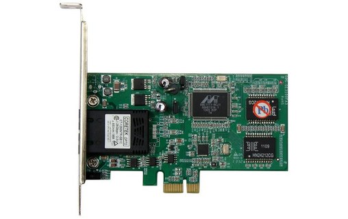 StarTech.com Carte réseau PCI Express à 1 port fibre optique Gigabit Ethernet Mu