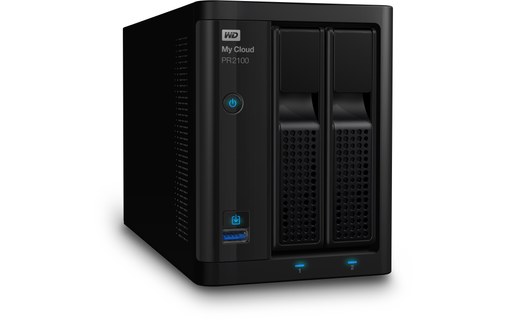 WD 4To My Cloud Pro PR2100 - Serveur NAS avec disques durs 2x2To