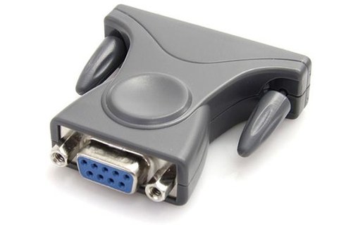 StarTech.com Câble Adaptateur USB vers Port Série DB9 - DB25 avec Adaptateur DB9