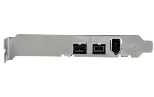 StarTech.com Carte Adaptateur PCI Express vers 3 Ports FireWire - 800 et 400 - 1