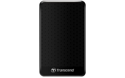Transcend 2TB StoreJet 25A3 disque dur externe 2000 Go Noir