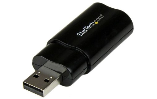StarTech.com Adaptateur Carte Son USB vers Audio Stéréo