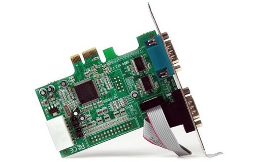 StarTech.com Carte PCI Express à 2 ports série RS232 DB9 avec UART 16550