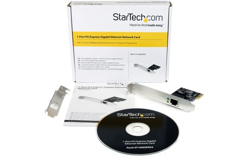 StarTech.com Carte Réseau PCI Express vers 1 port Gigabit Ethernet - Adaptateur