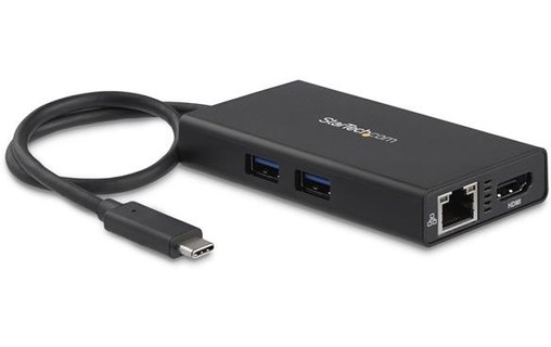 StarTech.com Adaptateur multiport USB Type-C pour ordinateur portable - Power De