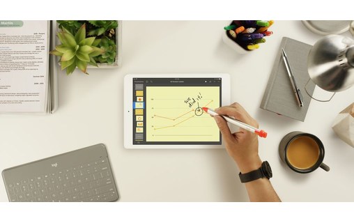 Logitech 914-000034 stylet Orange, Blanc 20 g