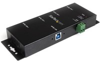 StarTech.com Hub USB 3.0 industriel à 4 ports - Montable