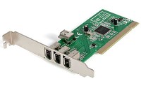 StarTech.com Carte Adaptateur PCI vers 4 Ports FireWire400 1394a 6 Broches