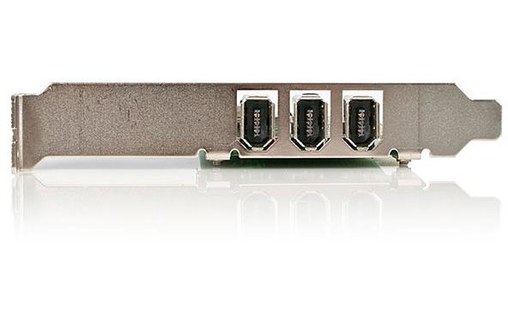 StarTech.com Carte Adaptateur PCI vers 4 Ports FireWire400 1394a 6 Broches