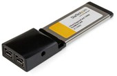 StarTech.com Carte Adaptateur ExpressCard/34 vers 2 Ports 1394b FireWire800