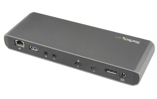 StarTech.com Station d'accueil Thunderbolt 3 double 4K pour ordinateur portable