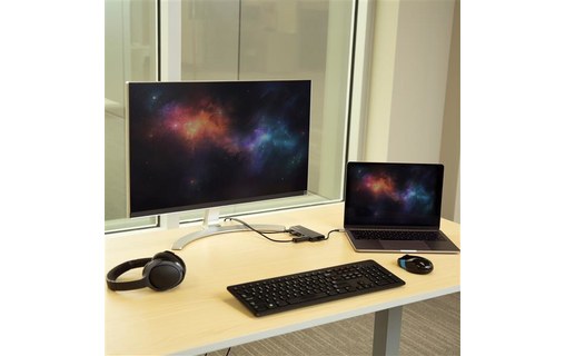 StarTech.com Adaptateur multiport USB-C - Lecteur de carte mémoire SD - Power De