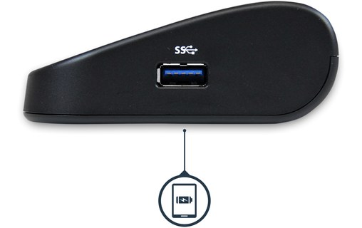 StarTech.com Station d'accueil USB 3.0 double affichage pour PC portable - Répli