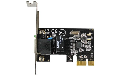 StarTech.com Carte Réseau PCI Express 1 port RJ45 Ethernet Gigabit - Low Profile