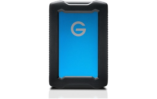 G-Technology ArmorATD disque dur externe 4000 Go Noir, Bleu