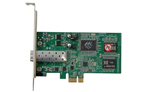 StarTech.com Carte réseau PCI Express à 1 port fibre optique Gigabit Ethernet av