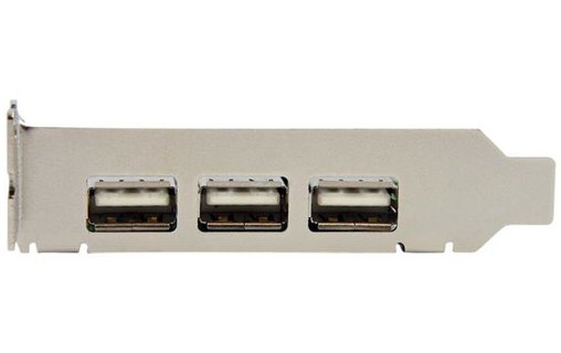 StarTech.com Carte Adaptateur PCI Express vers 4 Ports USB 2.0 - Carte PCIe Inte