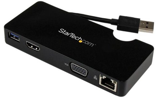 StarTech.com Mini station d’accueil USB 3.0 universelle pour ordinateur portable