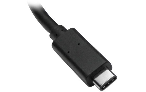 StarTech.com Hub USB-C à 3 ports avec Gigabit Ethernet - USB-C vers 3x USB-A - U