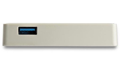 StarTech.com Adaptateur USB-C vers Ethernet Gigabit avec port USB 3.0 - Blanc