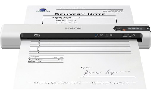 Scanner portable à main Epson WorkForce DS-80W - WiFi