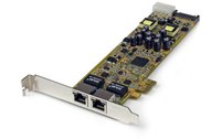 StarTech.com Carte Réseau PCI Express 2 ports Gigabit Ethernet RJ45 10/100/1000M