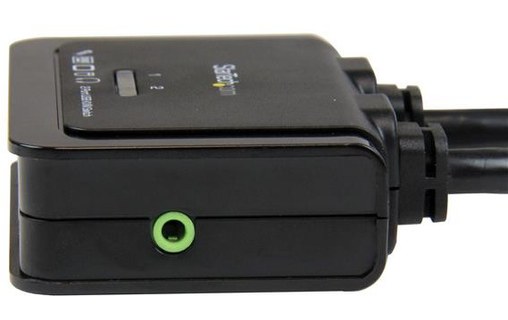 StarTech.com Switch Commutateur KVM 2 Ports USB, HDMI avec Audio et Câbles pour