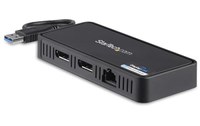 StarTech.com Station d'accueil USB 3.0 double affichage DisplayPort 4K 60Hz pour