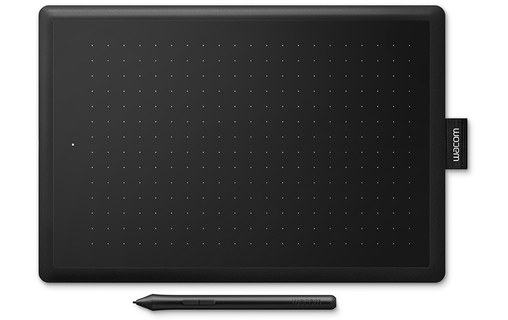 Wacom One by Medium tablette graphique 2540 lpi 216 x 135 mm USB Noir