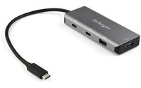 StarTech.com Hub USB-C à 4 ports - 2x USB-A et 2x USB-C - 10 Gbps - Câble hôte d