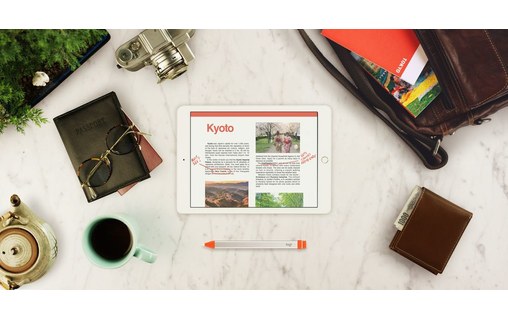 Logitech 914-000034 stylet Orange, Blanc 20 g