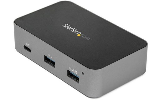StarTech.com Hub USB-C à 3 ports - 10 Gbps - Avec 2 ports USB-A, 1 port USB-C et