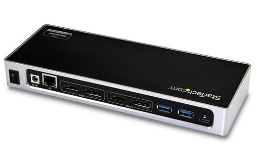 StarTech Station d'accueil DisplayLink USB 3.0 vers DisplayPort, HDMI 4K