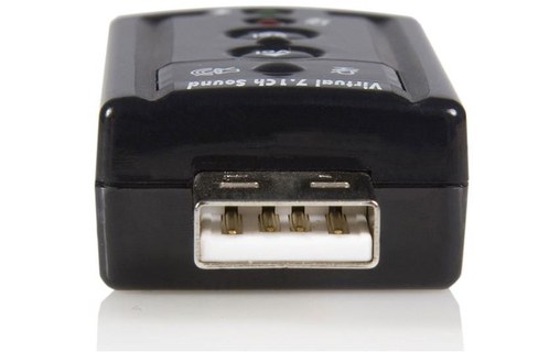 StarTech.com Adaptateur Carte Son USB vers Audio Stéréo avec Contrôle de Volume