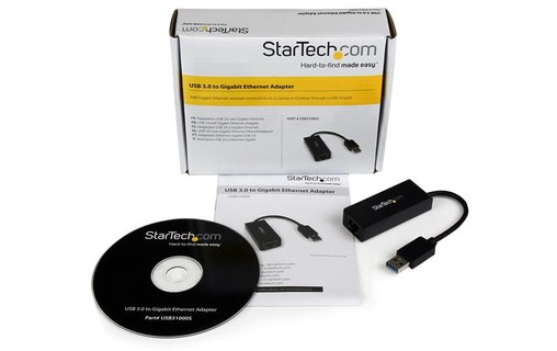 StarTech.com Adaptateur réseau USB 3.0 vers Gigabit Ethernet NIC - 10/100/1000 M
