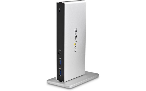 StarTech.com Station d'accueil USB 3.0 double affichage DVI pour PC portable ave